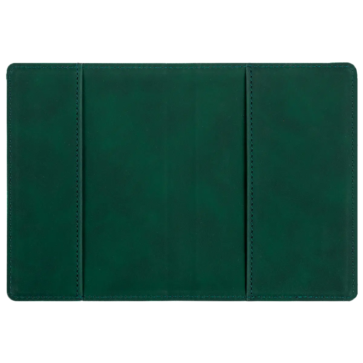 Magnetic passport cover green with slim design